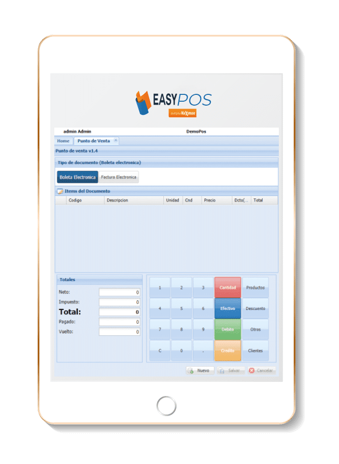Sistema POS EasyPos